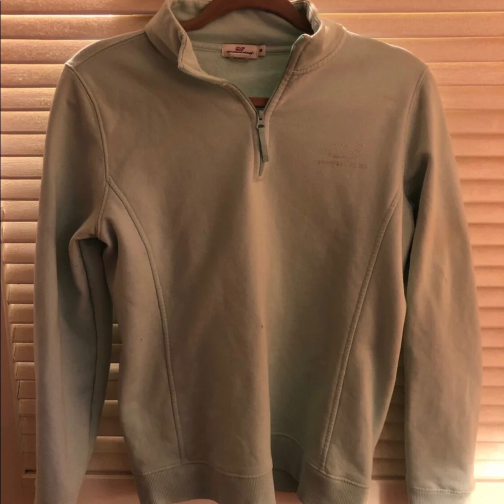 Mint Green Vineyard Vines Pull over